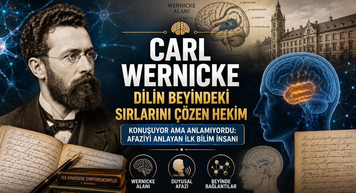 Konuşuyor Ama Anlamıyordu: Carl Wernicke’nin Büyük Keşfi