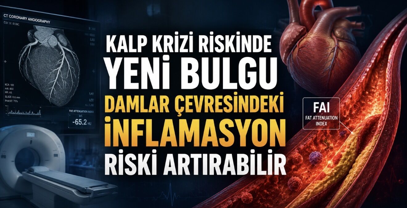 Araştırma: Koroner BT Anjiyografide Yeni Dönem mi? Büyük Çalışma Darlık Kadar Plak ve İnflamasyonun da Önemini Gösterdi