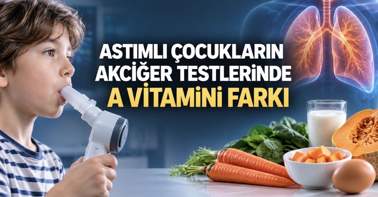 A Vitamini Yüksek Çocuklarda Akciğer Kapasitesi Daha İyi Çıktı