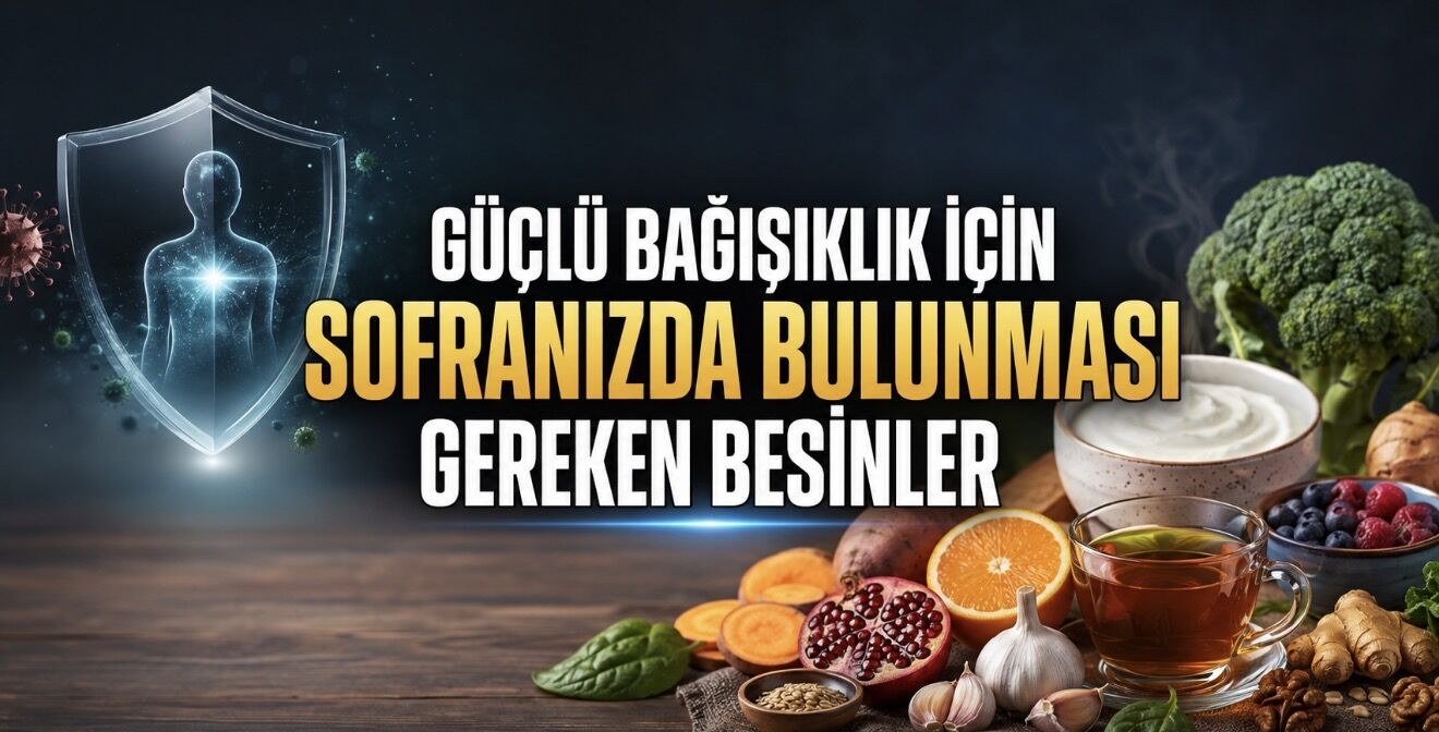 Güçlü Bağışıklık İçin Sofranızda Bulunması Gereken Besinler