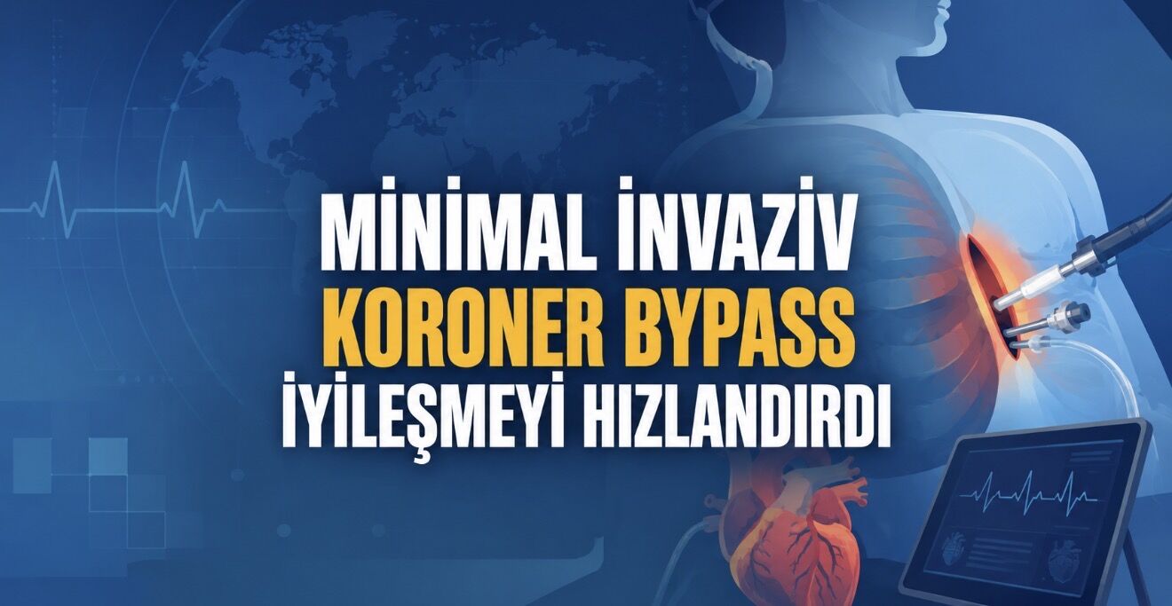 Yeni Araştırma: Küçük Kesili Bypass Daha Hızlı İyileşme Sağladı