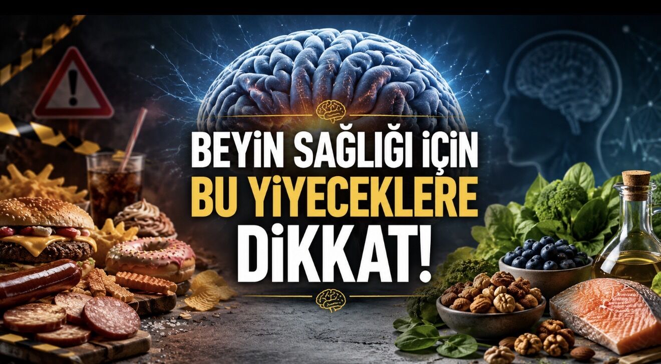 Beyin Sağlığı İçin Sofrada Nelere Dikkat Edilmeli? Bu Yiyecekleri Sık Tüketmek İyi Bir Fikir Olmayabilir
