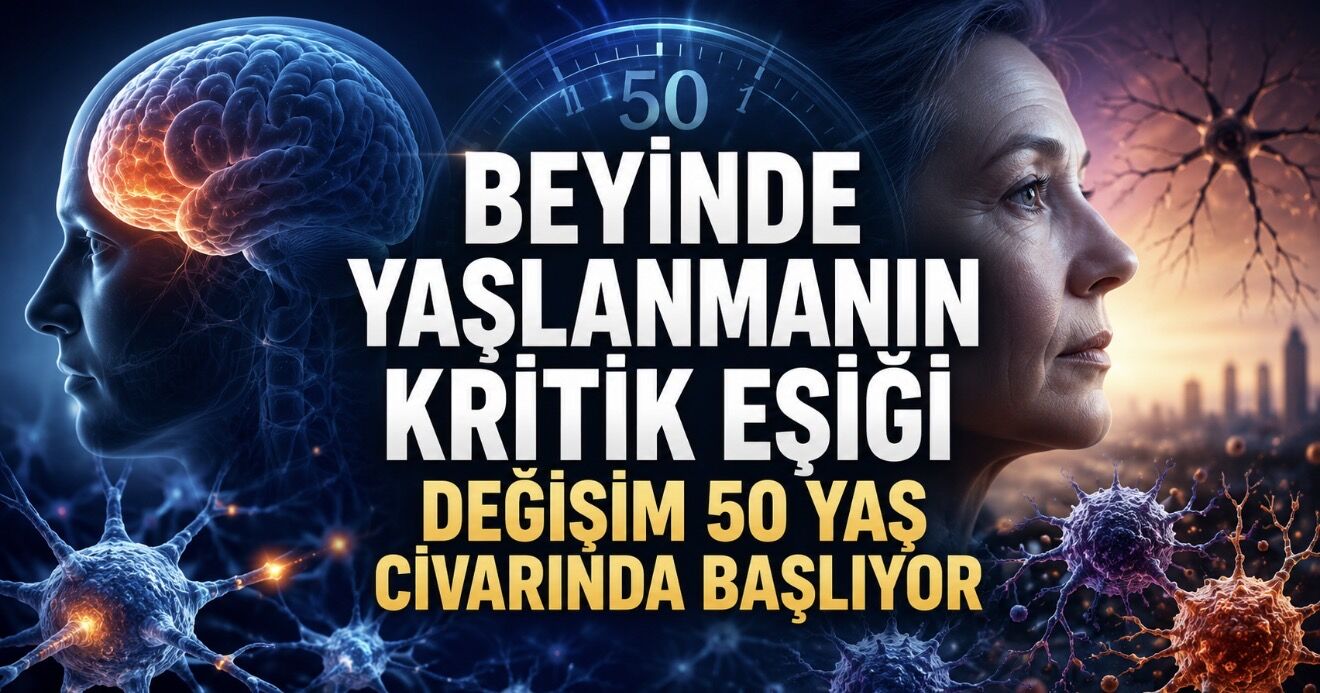 Beyinde Yaşlanmanın Kritik Eşiği Ortaya Çıktı: Değişim 50 Yaşta Başlıyor