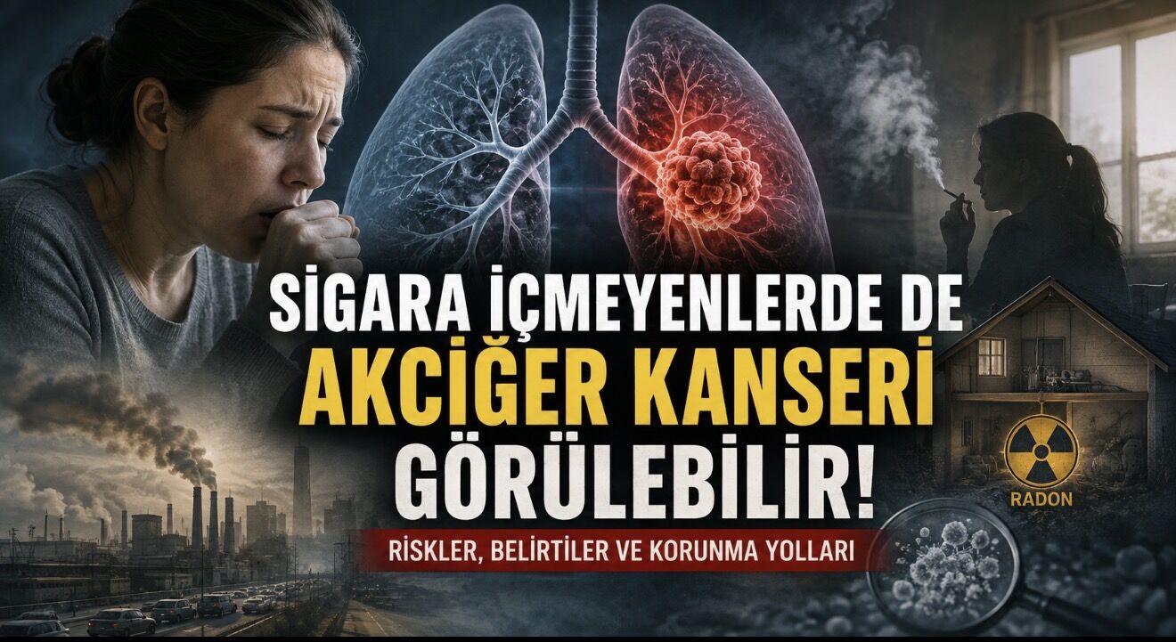 Sigara İçmeyenlerde de Akciğer Kanseri Görülüyor: Peki Neden?