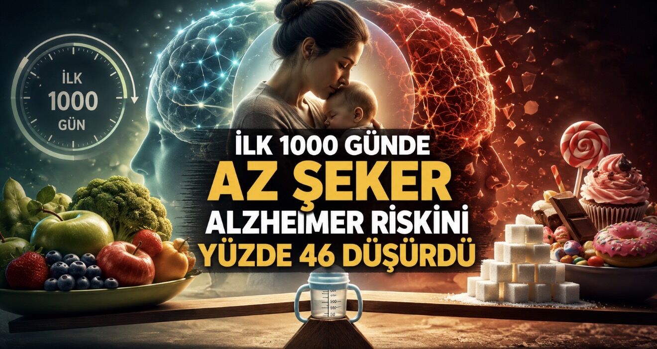 Hayatın İlk 1000 Gününde Daha Az Şeker: Alzheimer Riski Yüzde 46 Daha Düşük Bulundu