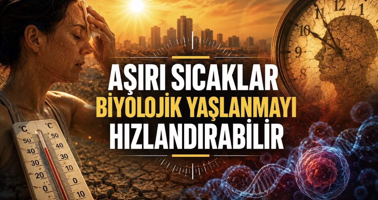 Araştırma: Uzun Süreli Sıcak Hava Biyolojik Yaşlanmayı Hızlandırabilir