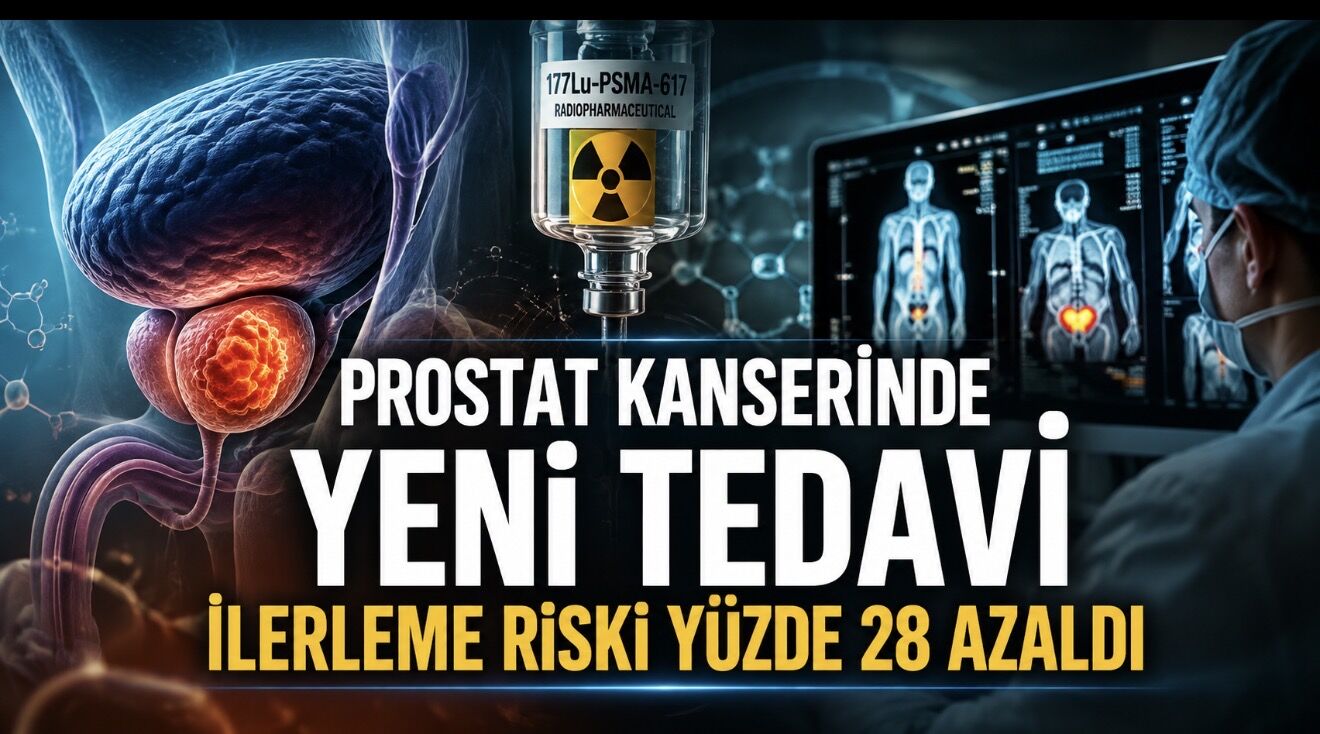 Metastatik prostat kanserinde yeni dönem: İlerleme riski yüzde 28 azaldı