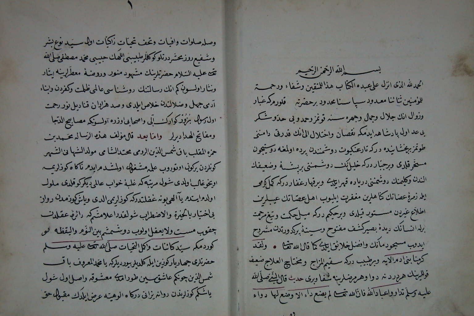 “Akşemseddin’e atfedilen Mâddetü’l-Hayât’ın Millet Kütüphanesi Ali Emîrî Tıp 297 nüshasından sayfalar. Kaynak: Hasan Ali Çetin, 2016, s. 750.”