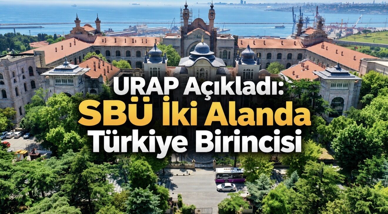 SBÜ’den URAP Dünya Alan Sıralaması’nda büyük başarı: İki alanda Türkiye birincisi