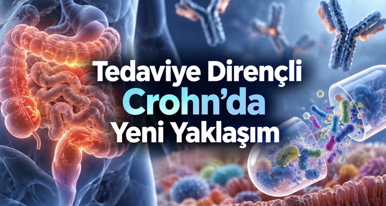 Crohn Hastalığında Gaita Nakli ve Biyolojik Tedavi Birlikte Denendi
