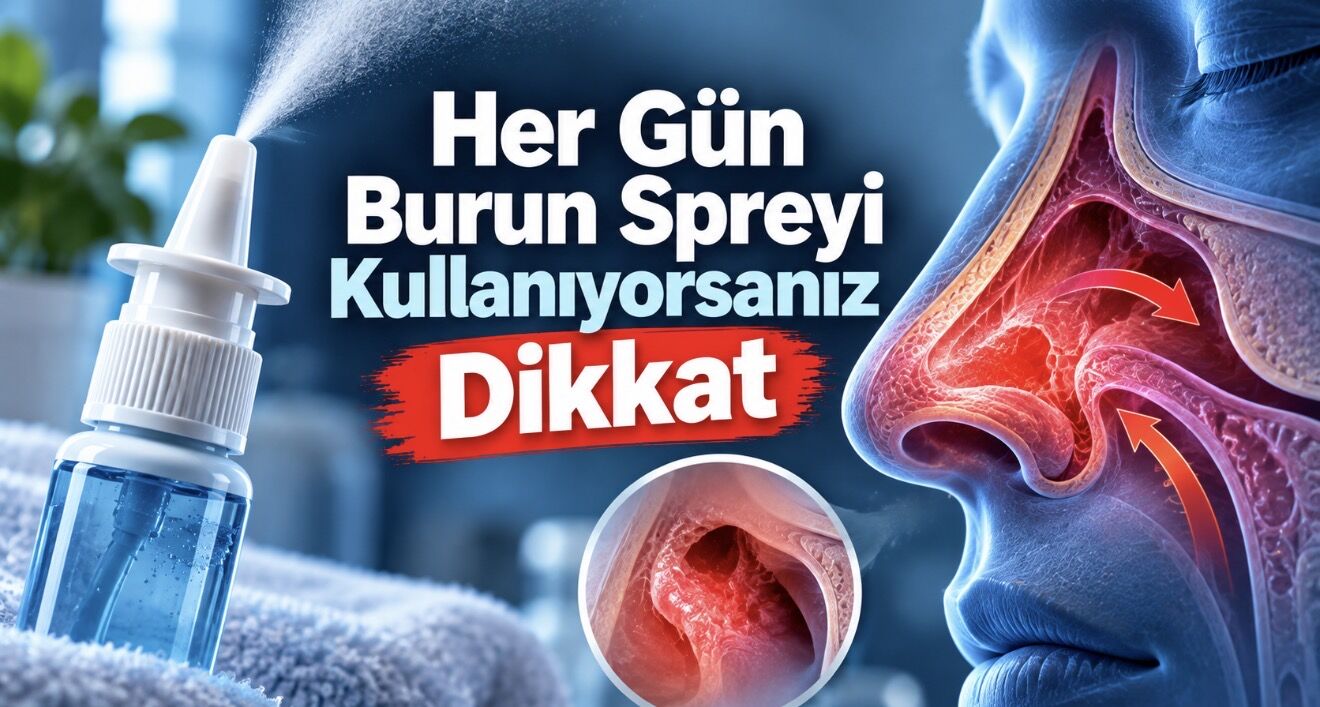 Her Gün Burun Spreyi Kullanıyorsanız Bu Riski Bilin