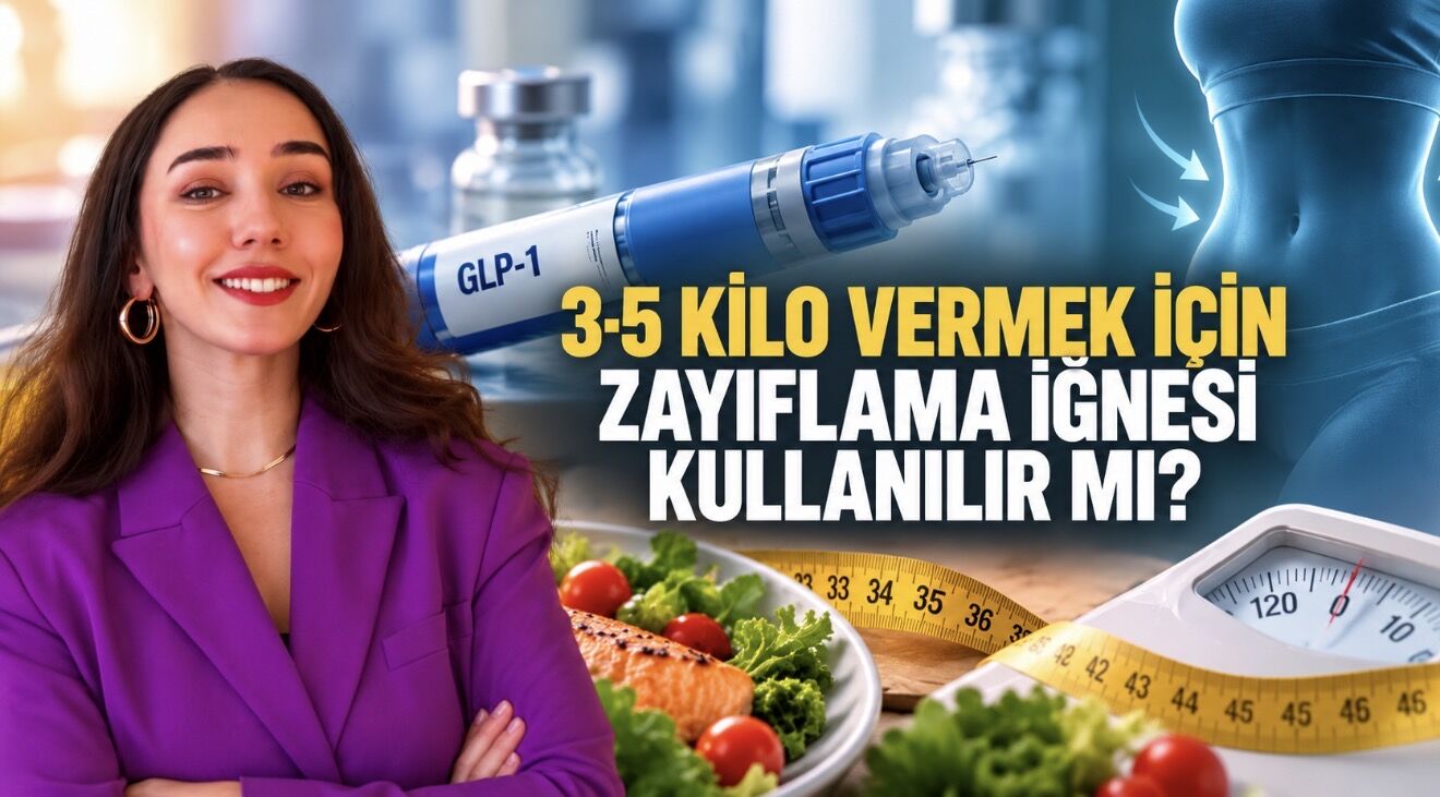 3-5 Kilo Vermek İçin Zayıflama İğnesi Kullanılır mı? Uzman Uyardı