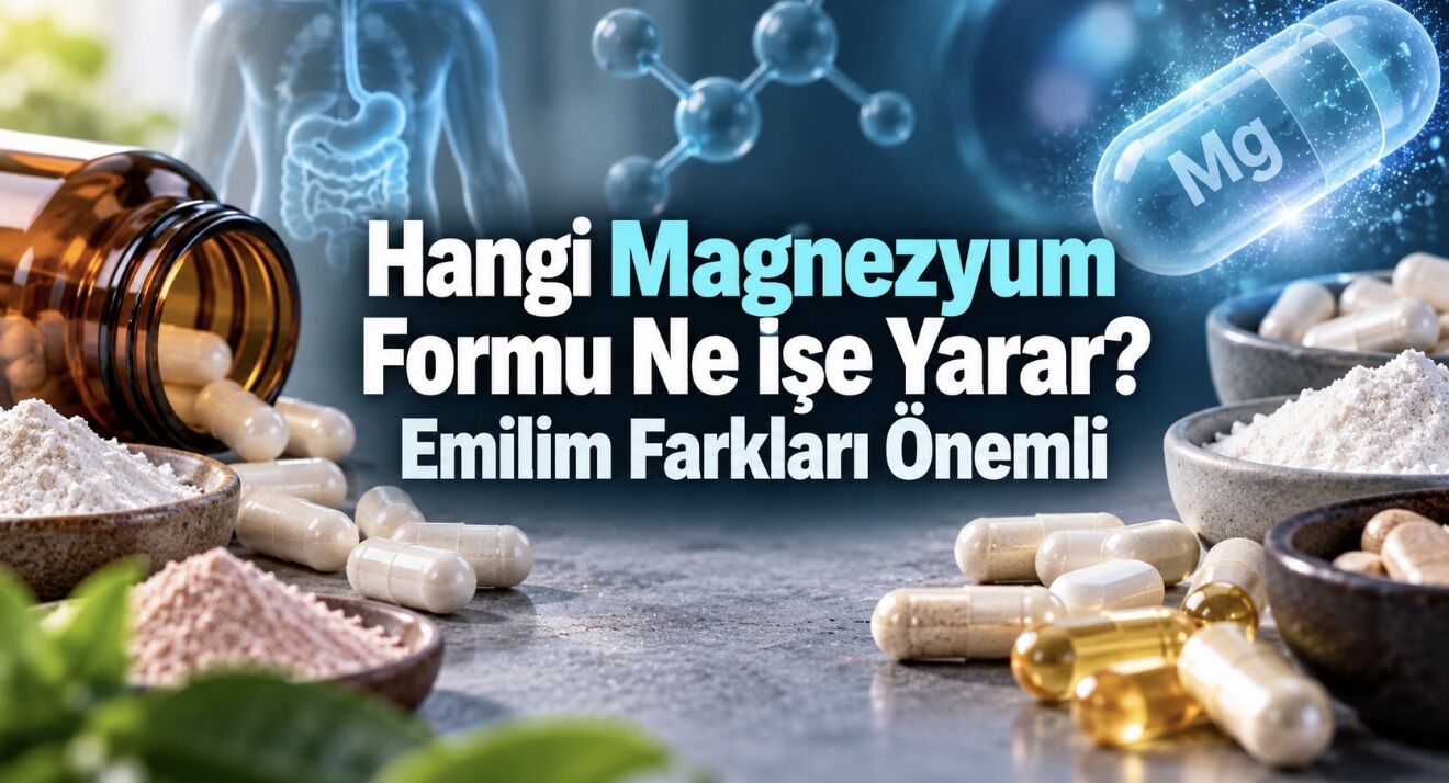 Sitrat, Glisinat, Oksit, L-Treonat: Magnezyumda Hangisi Ne İşe Yarıyor?