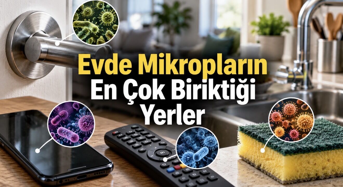 Evde En Çok Mikrop Birikebilen Eşyalar: Sandığınızdan Farklı Olabilir