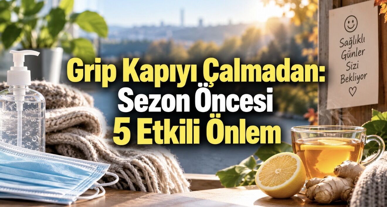 Grip Sezonuna Nasıl Hazırlanmalı? Aşıdan Havalandırmaya Etkili Önlemler