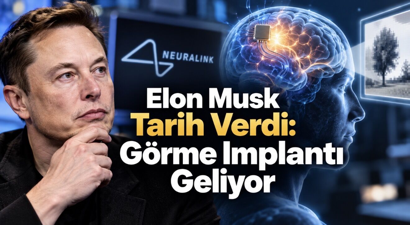 Elon Musk Tarih Verdi: Neuralink’in Görme İmplantı İnsan Deneylerine Hazırlanıyor
