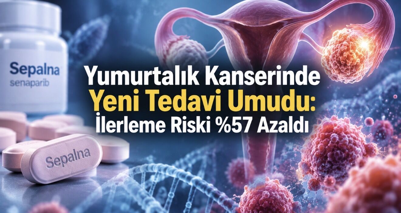 Sepalna Yumurtalık Kanserinde İlerleme veya Ölüm Riskini Yüzde 57 Azalttı