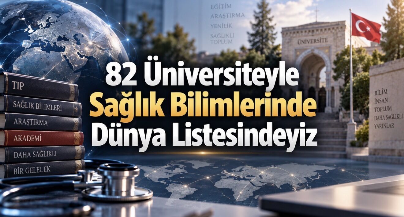 Türkiye’nin Üniversitelerde En Güçlü Alanı Sağlık Bilimleri: 82 Üniversite Dünya Sıralamasında