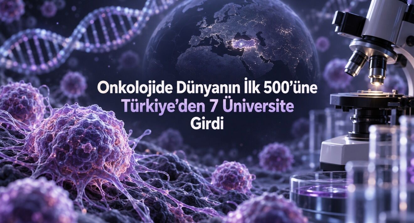 Kanser araştırmalarında 7 Türk üniversitesi dünyanın ilk 500’ünde