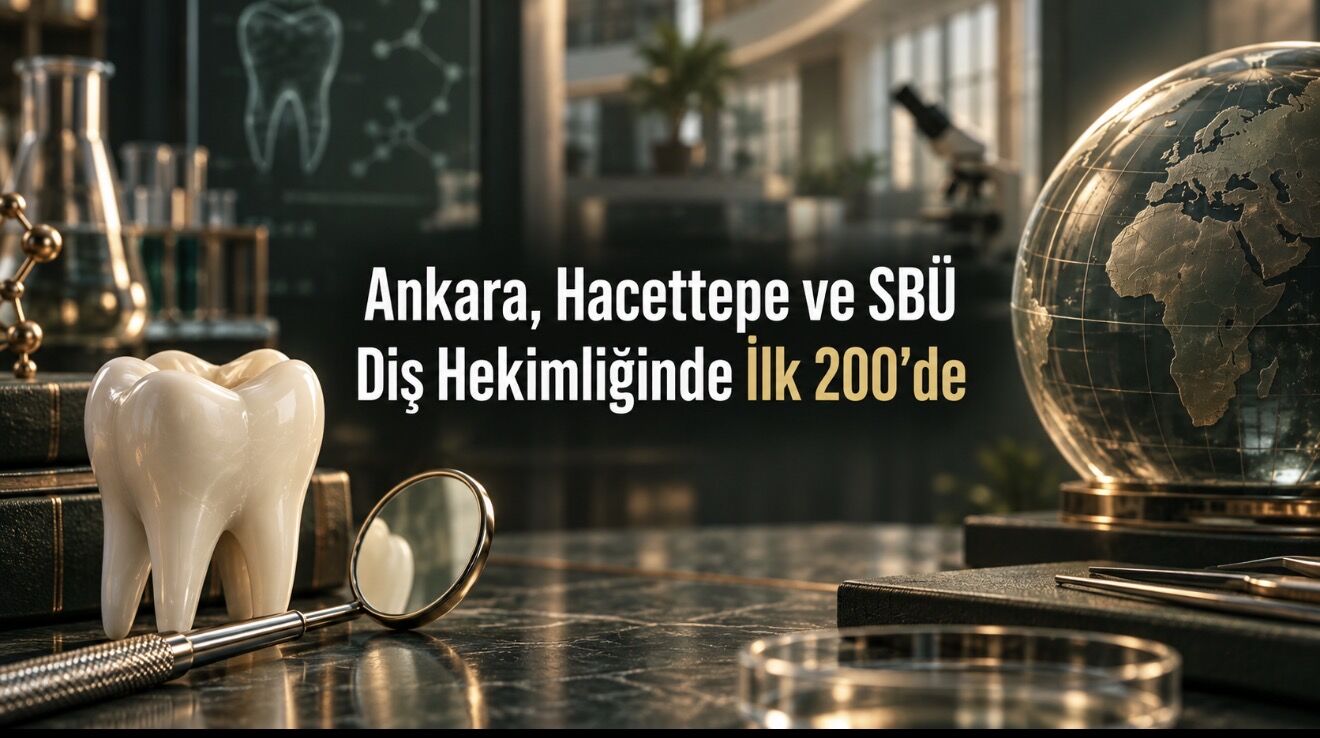 Diş hekimliğinde 4 Türk üniversitesi dünyanın ilk 250’sinde