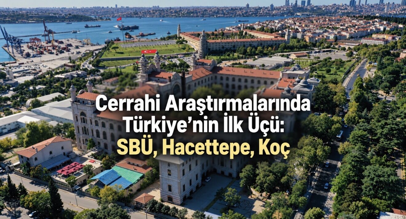 Cerrahi araştırmalarında Türkiye lideri Sağlık Bilimleri Üniversitesi