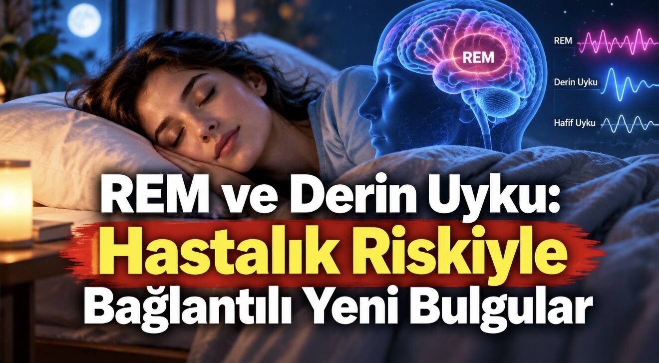 REM Uykusu Neden Önemli? 95 Bin Kişilik Araştırmada 83 Hastalıkla İlişkili Bulundu