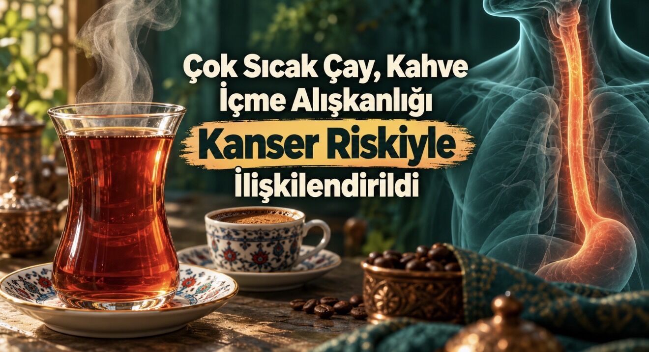 Çok sıcak çay, kanser içmek kanser riskini artırır mı? Büyük araştırma ne gösteriyor?