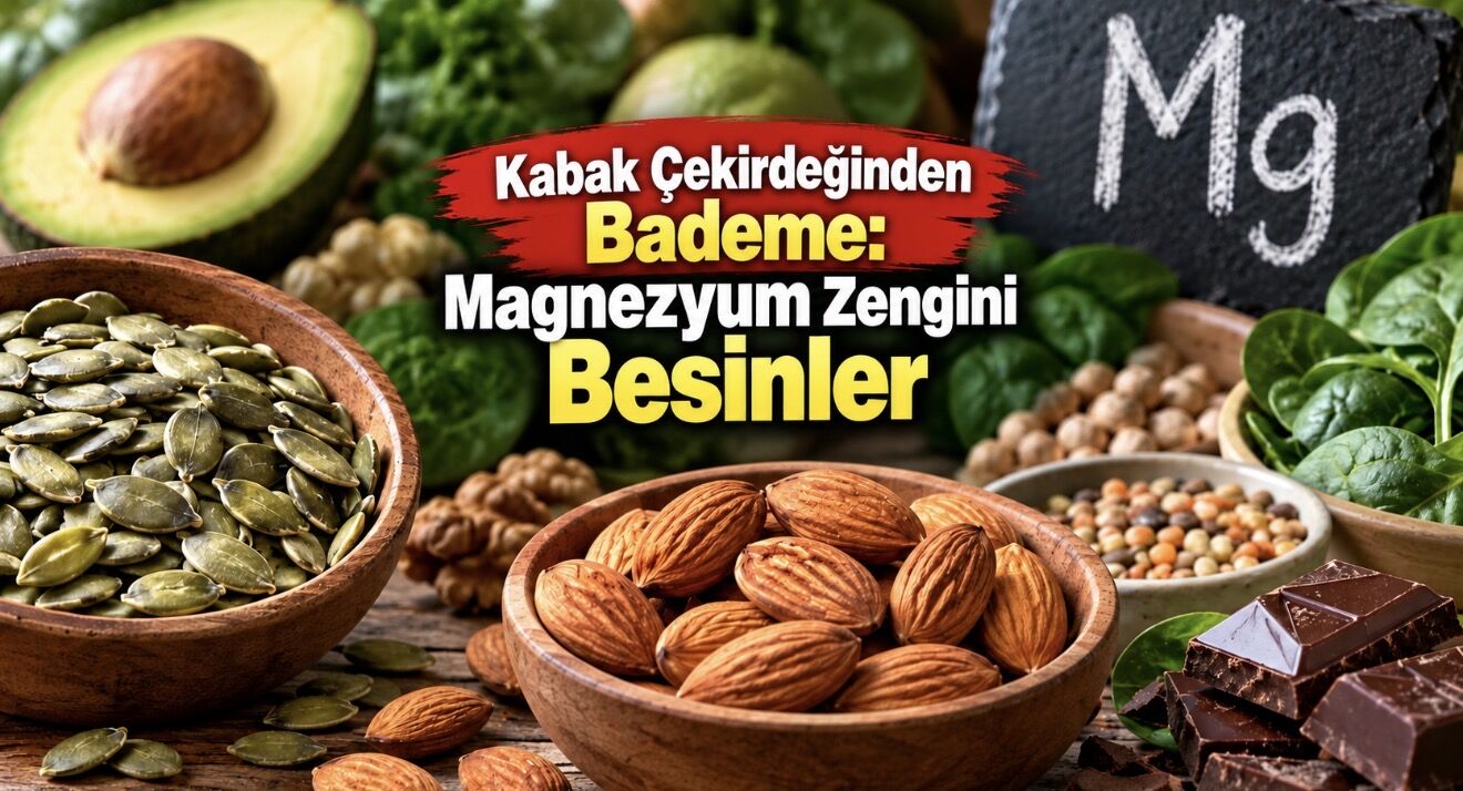 Magnezyum Hangi Besinlerde Bulunur? En Güçlü Kaynaklar ve Günlük İhtiyaç