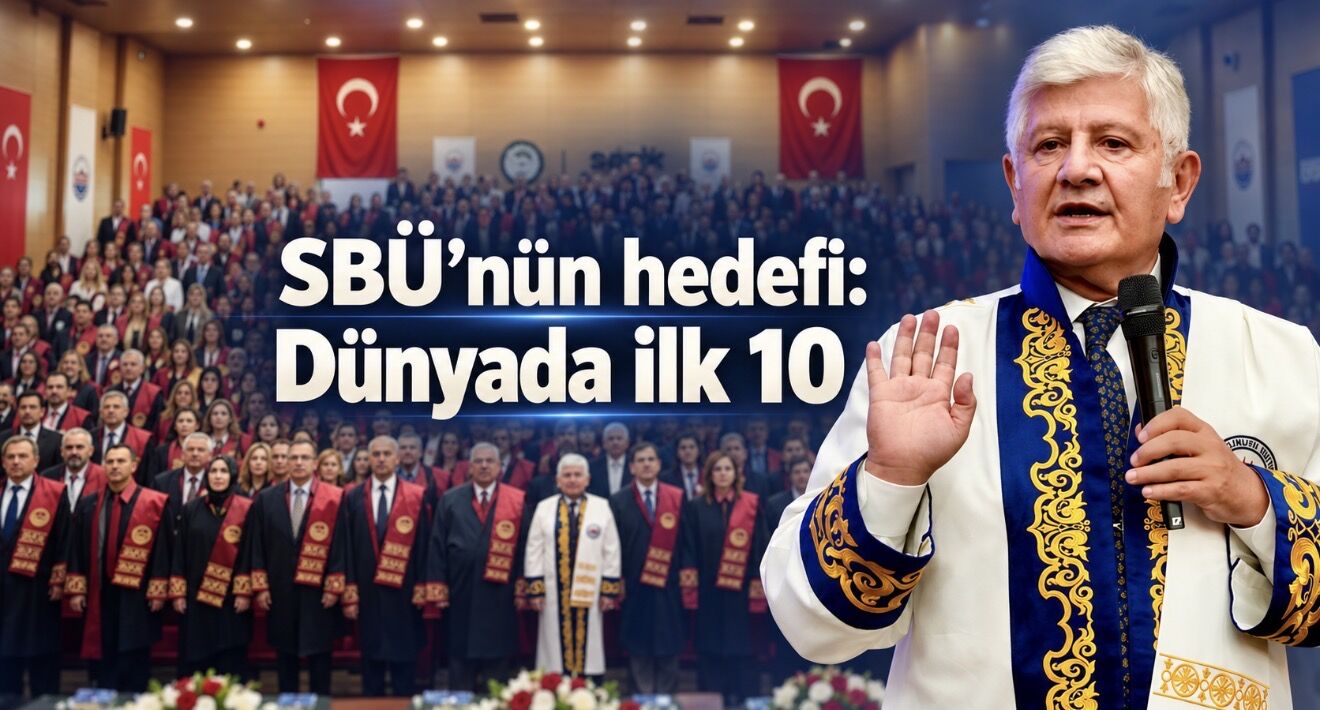 SBÜ Rektörü Prof. Dr. Kemalettin Aydın: “Hedefimiz dünyanın ilk 10 üniversitesi arasında yer almak”