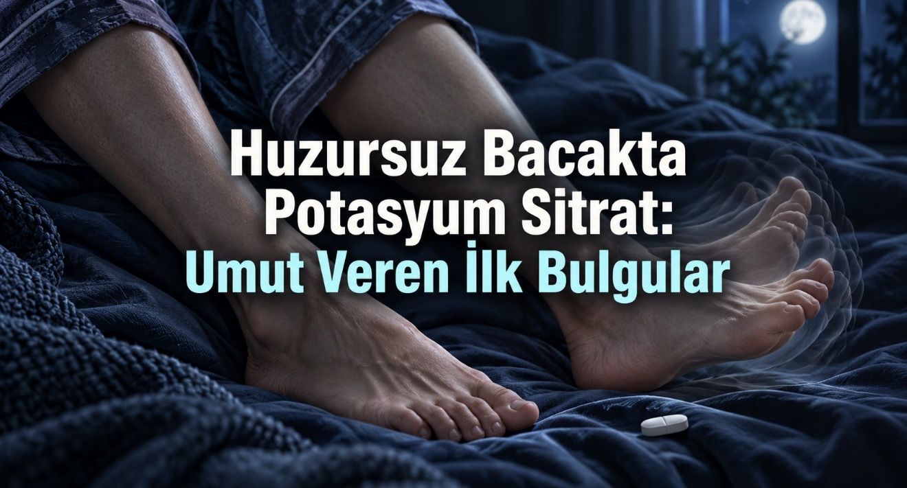 Potasyum sitrat huzursuz bacağa iyi gelir mi? 68 kişilik çalışmanın sınırları