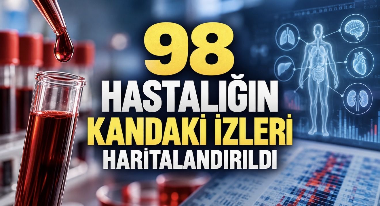Türk Bilim İnsanlarından 4.444 Kişilik Araştırma: 98 Sağlık Durumunun Kandaki İzleri Haritalandı