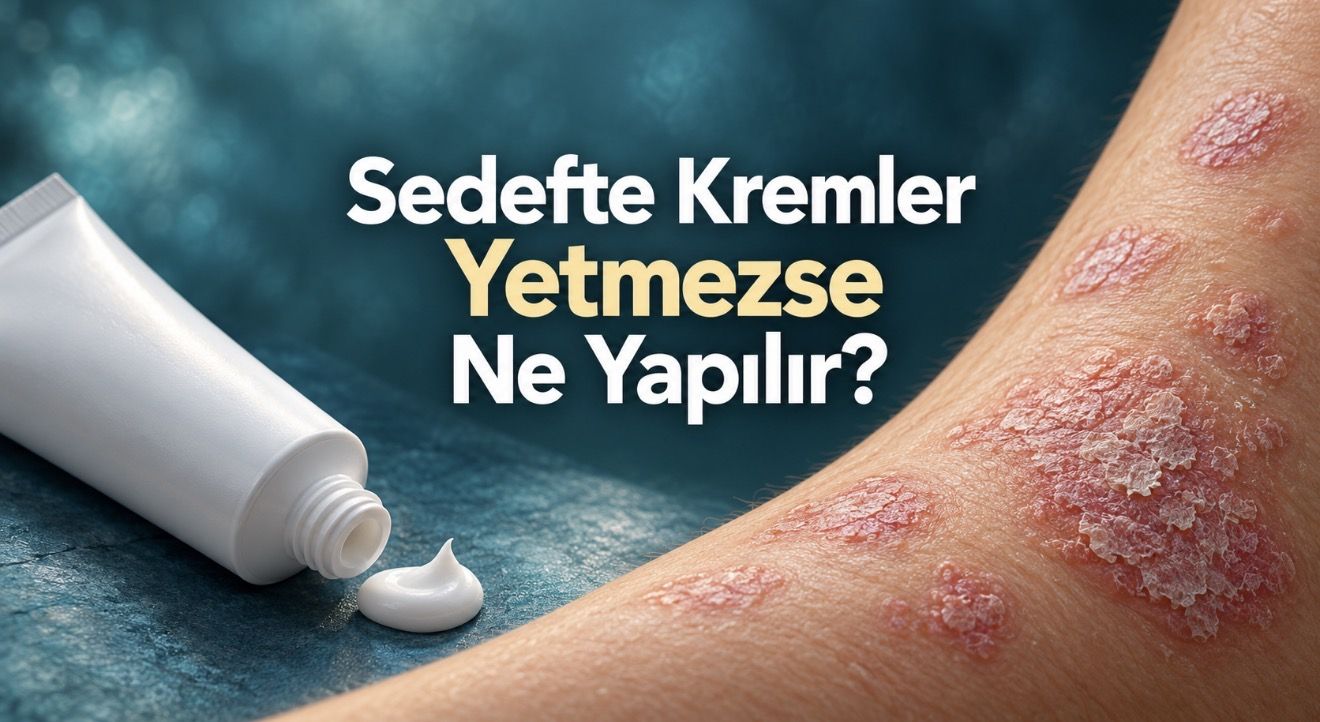 Sedef hastalığında kremler yetmediğinde tedavi nasıl değişir?