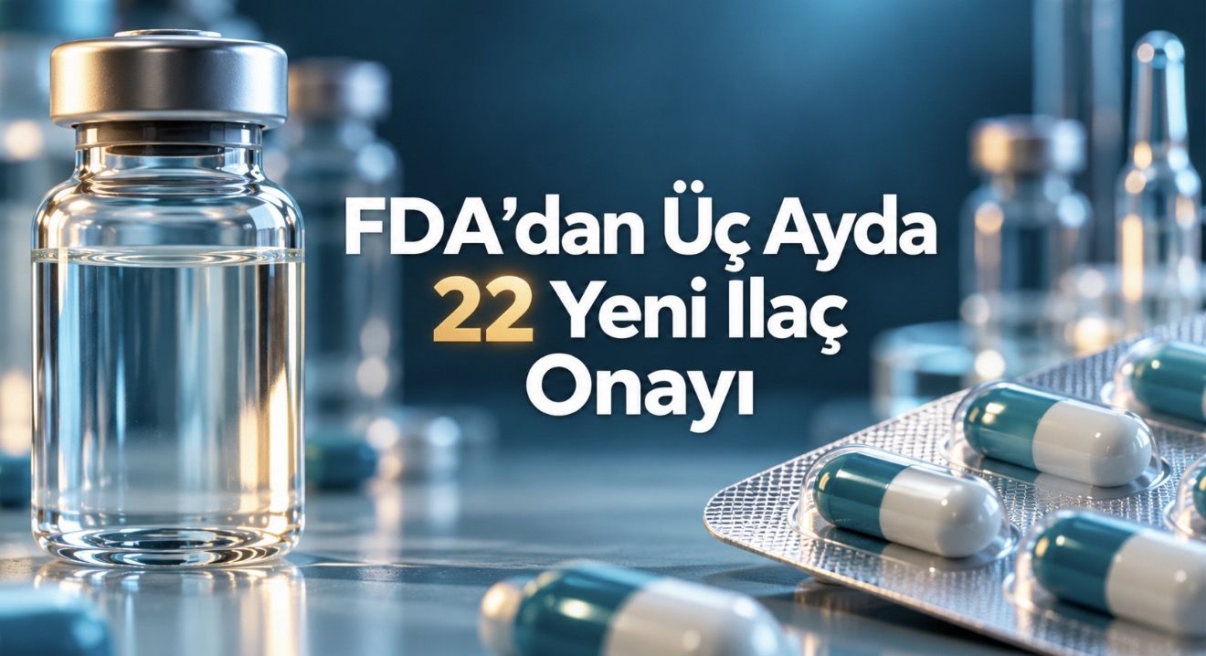 FDA’nın onayladığı 22 yeni ilaç: Kullanım alanları ve etki mekanizmaları