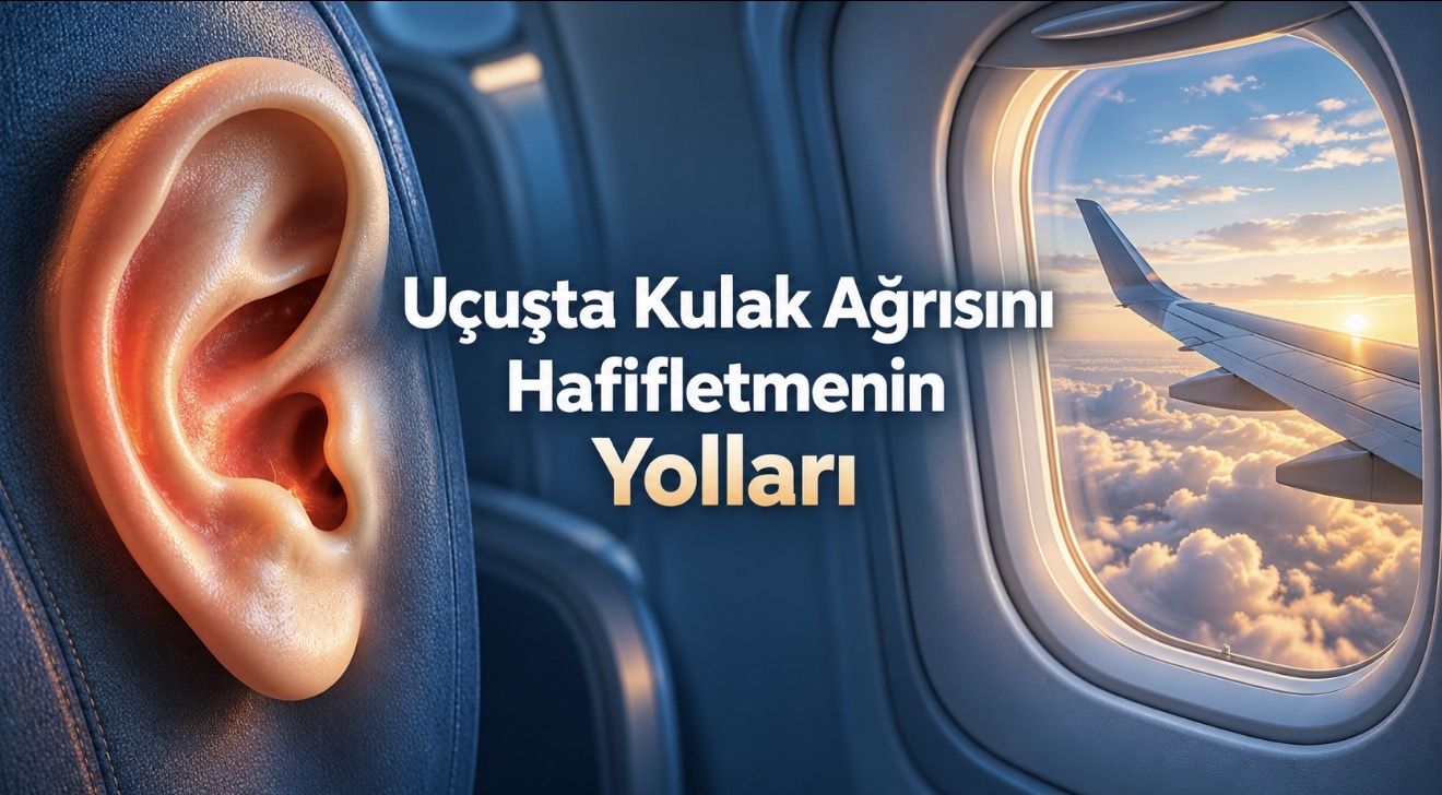 Kulak barotravması nedir? Uçakta kulak ağrısı neden olur?