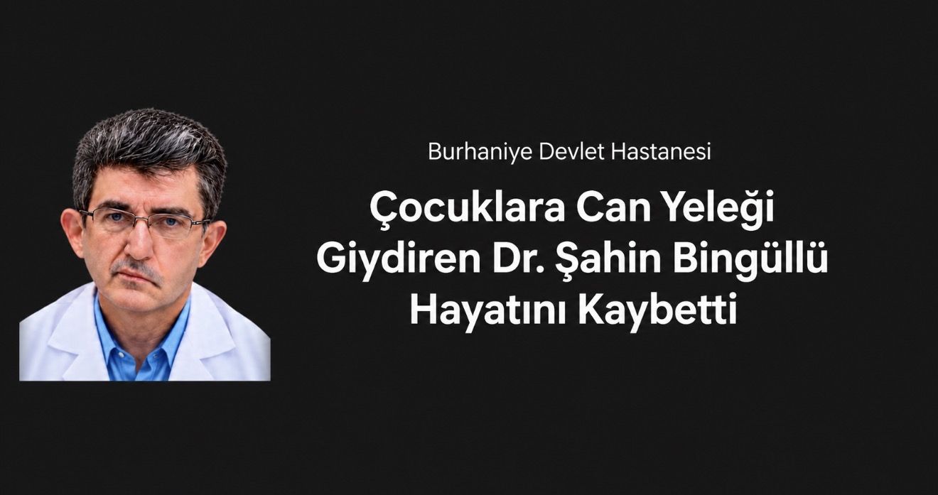 Ayvalık’ta hayatını kaybeden Dr. Şahin Bingüllü çocuklara can yeleği giydirmiş